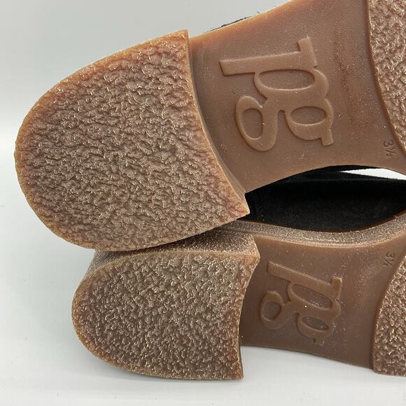 Paul Green Black Suede Ankle Boots - Picture 9 of 10